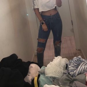 LF one of a kind Carmar denim jeans